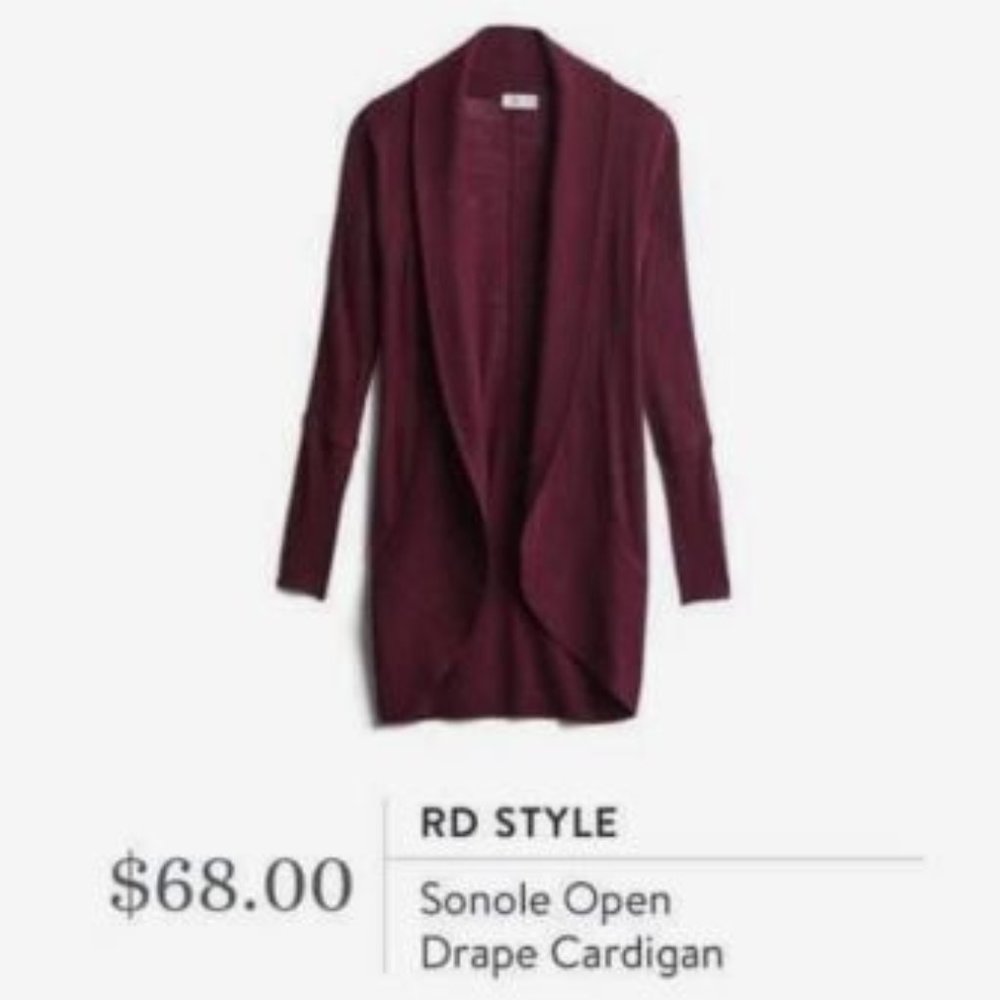 Stitch Fix, burgundy sweater, RD Style